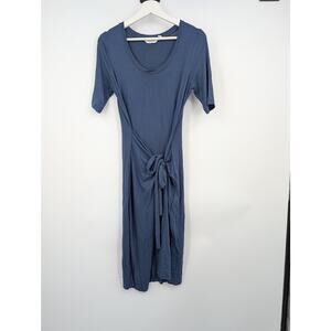 Athleta In a Twist Blue Tie Women's S Athletic Outdoors Athleisure Career Office